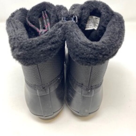 Sperry Alpine STK166416 Winter Snow Rain Saltwater Black Lace Up Women's Size 5 - Picture 7 of 9